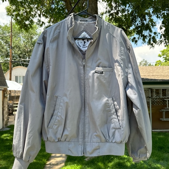 Grey World Travel Club vintage bomber jacket - Picture 1 of 2